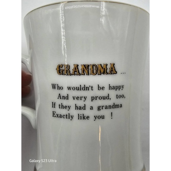 Grandma Coffee Mug Made by Knobler Japan - Picture 6 of 7